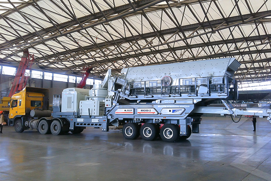 Medium and fine crushing and screening mobile station
